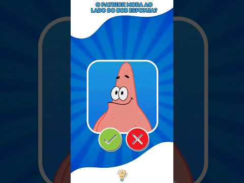 SIM OU NÃO? ✅️❌️ | BOB ESPONJA #IdeaQuizz #quiz #bobesponja #fyp