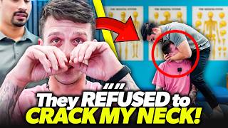 *BROKE HIS BACK* IN A MOTORCYCLE CRASH😱 | Asmr Chiropractor Neck Pain | Mental Health | Dr Liu