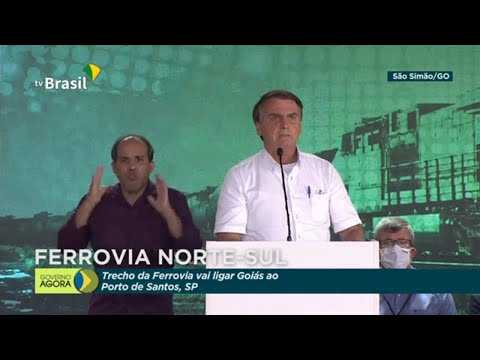 #AoVivo: Inauguração da Ferrovia Norte-Sul, trecho São Simão/GO - Estrela d’Oeste/SP
