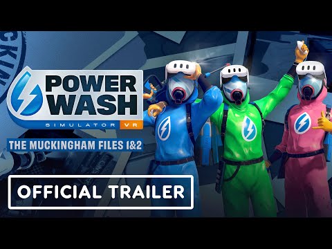 PowerWash Simulator VR - Official Muckingham Update Launch Trailer