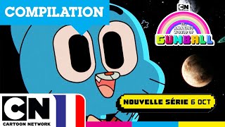 Super catastrophes à l'école | Méga compilation | Le Monde incroyable de Gumball @cartoonnetworkFR