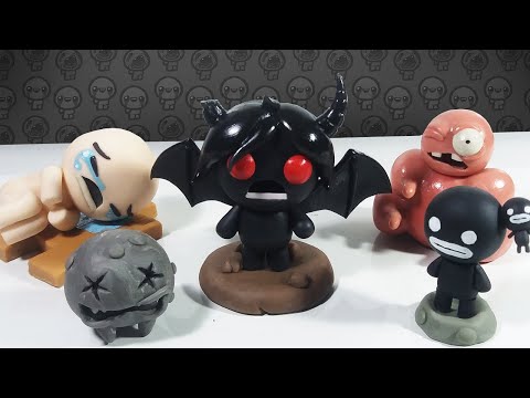 Making AZAZEL 😈 | The Binding of Isaac ✔️ Polymer Clay Tutorial ✔️Porcelana Fría