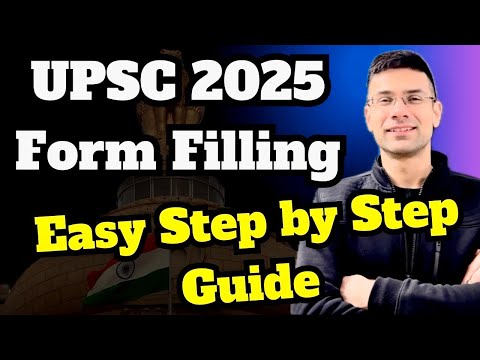 UPSC 2025 Application Form Filling | Step by Step Guide | UPSC OTR | Documents Guidance