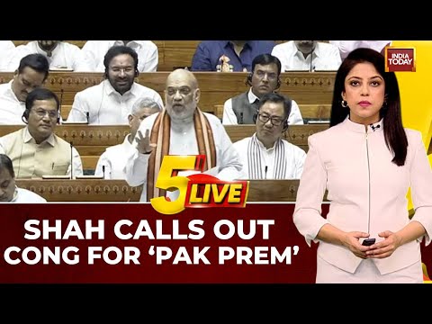 Terror Row: HM Amit Shah Hits Out At Congress For 'Clean Chit' To Pak, Blames Nehru For PoK