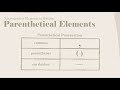 Mastering Parenthetical Punctuation and Sentence Structure