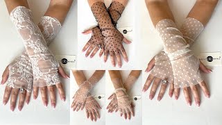 New Bridal Glove Collection, Wedding Fingerless gloves, Shop New Collection, Anita Benko Bridal