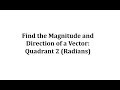 Vector Concepts and Properties