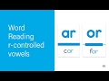 Exploring R-Controlled Vowels: 'ar' and 'or'