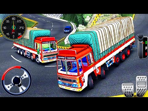 Indian Ashok Lorry Cargo Truck Driving 2025 - Offroad Truck Driver Simulator 3D - Android GamePlay