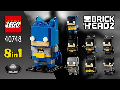 LEGO BrickHeadz Batman 8in1 Figure (40748)[325 pcs] Review @TopBrickBuilderReviews