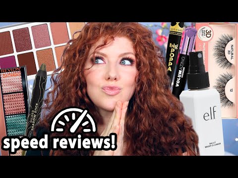 Drugstore Must Haves & Must Nots | Makeup Speed Review!