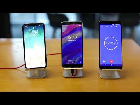 Charge in 100 minutes| UMIDIGI A1 Pro VS Iphone X