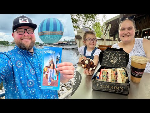 Disney Springs 2025 | NEW Gideon’s Cookie, Flavors of Florida & 4th of July Fireworks | Disney World