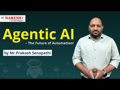 Agentic AI: The Future of Automation! | NareshIT #agenticai #generativeai