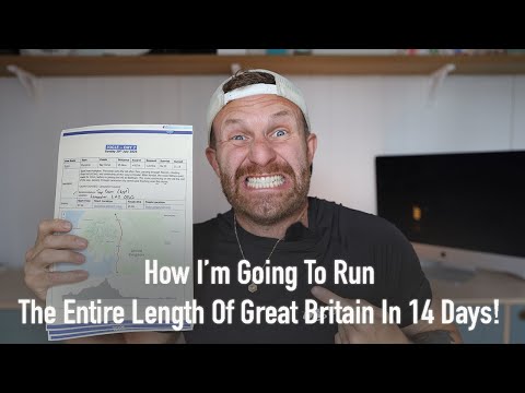 How I'm Going To Run The Length Of GB In 14 Days Or Less