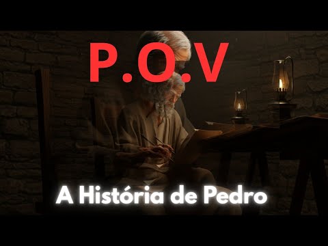 A História Completa do Apóstolo Pedro- Narrada por ele #jesus #fe