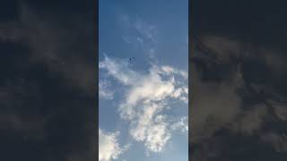 Two F-16 C Fighting Falcons Flyover Philadelphia Eagles Dallas Cowboys