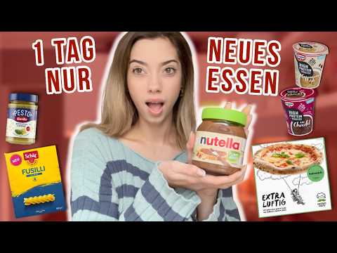 1 TAG nur Produkte essen die NEU sind