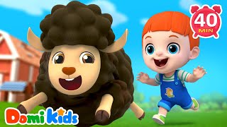 Baa Baa Black Sheep & Ten Little Buses | Sing Along Time | Nursery Rhymes & Kids Songs | Domi Kids