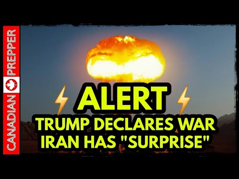 ⚡ALERT: IN HOURS US WILL ENTER WAR, IRAN MAKES HISTORIC THREAT?  NUCLEAR TEST PLANNED!!?