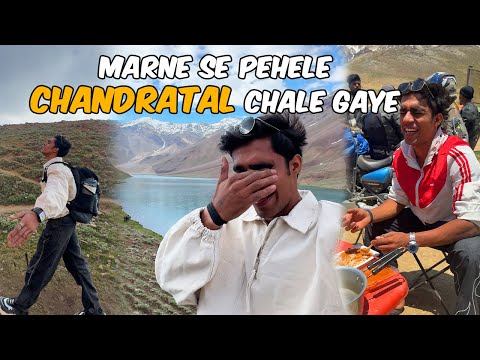 Marne Se Pehle Chandratal Chale Gaye😅😍 | Mihirvlogs | SPITI VALLEY |