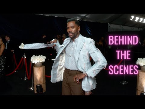 E! GLAMBOT: Colman Domingo BTS at the 2025 Emmys