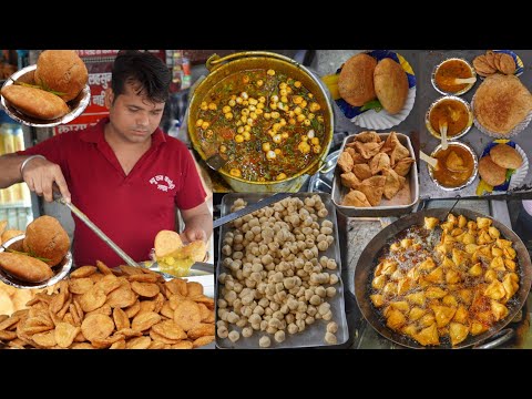 New Raj Khasta Kachori, Paneer Pakoda, Aloo Ki Sabji, Lassi & More || Delhi Street Food