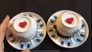 KAHVE FALI I Kahve Fali (Coffee fortune telling I Kaffee Wahrsagerei I Adivinación del café)