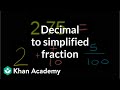 Understanding 2.75 as a Fraction