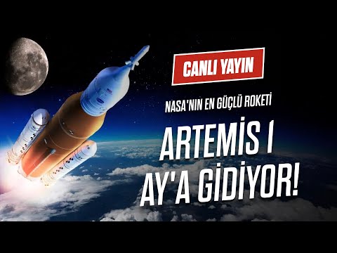 Fırlatma başarılı! Dünyanın en güçlü roketi ARTEMIS 1 Ay'a gidiyor!