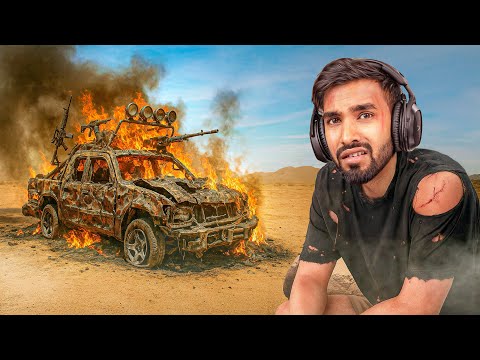 MY NEW CAR GOT DESTROYED IN DESERT