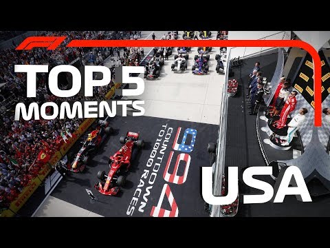 Top 5 Moments | 2018 United States Grand Prix