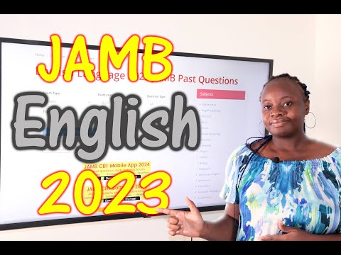 JAMB CBT English 2023 Past Questions 1 - 30