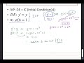 Understanding Initial Value Problems in Differential Equations