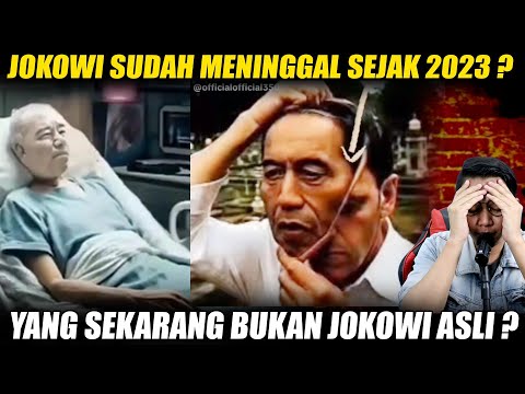 Gempar Jokowi Sduah Meninggoy Sejak 2023  ? Yang Sekarang Bukan Jokowi Asli ?