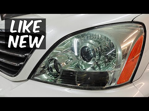 Can You Make Old Headlights Look New Again? Lexus GX470