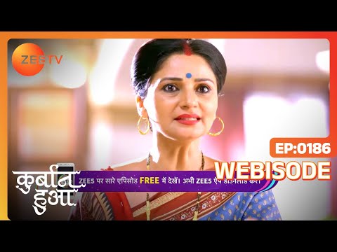 Chahat signs the divorce papers - Qurbaan Hua - Romantic Hindi TV Serial - Webi 186 - Zee TV