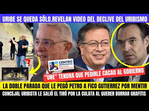 EL DECLIVE DEL URIBISMO REVELAN VIDEO.PETRO ATENDIÓ A FICO POR CIZAÑERO.CONCEJAL URIBISTA FRACASÓ