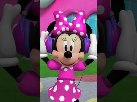 What's Minnie listening to?! ๐ตโจ MMClubhousePlus DisneyJr