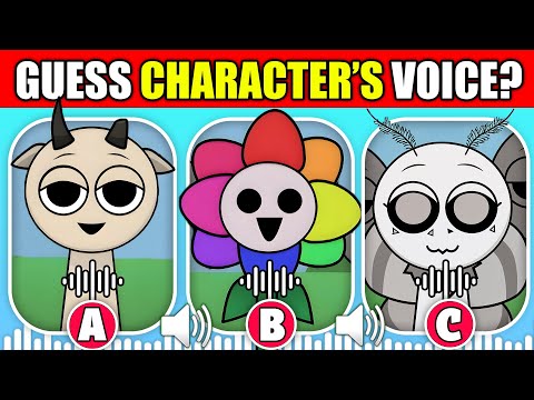 Guess The Incredibox Abgerny but Sprunki Characters By Their VOICES? 🔊 | Durple, Fun Bot, Gray