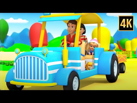 The Wheels on the Tractor Fun Learning Nursery Rhyme & Kids Song