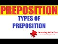 Exploring Types of Prepositions in English Grammar