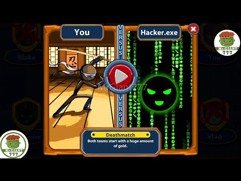 CRAZYJAY PLAYER VS HACKER.EXE, CRAZYJAY SPEARTON VS FINAL BOSS | Stick War Legacy Mod | MrGiant777