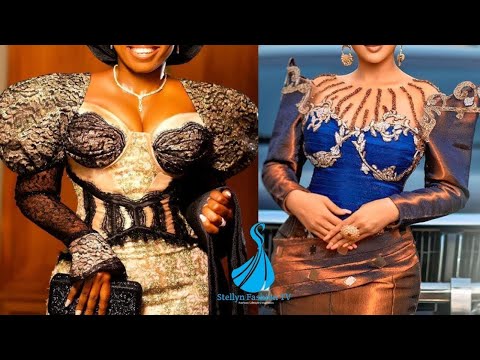 Best Ankara Dresses With Beautiful Designs |New Lace Skirt & Blouse Styles 2024|Adorable Lace Styles