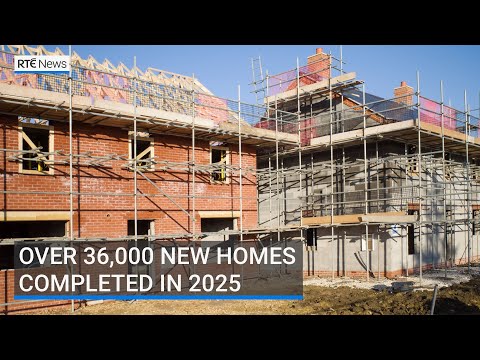 YouTube video thumbnail: Over 36,000 new Homes Completed in 2025