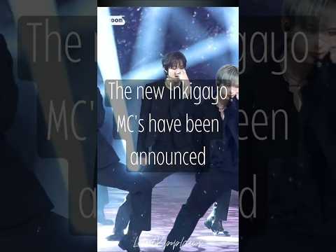 New Inkigayo MC's