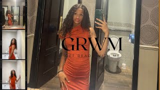 GET READY WITH ME FOR THE WEDDING|grwm|outfitcheck|makeuproutine|comeandjoinme