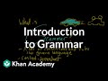 Understanding Grammar Concepts and Rules