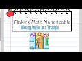 Finding Missing Angles in Triangles
