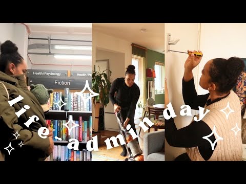 doing *everything* i've been procrastinating · productive life-admin day vlog